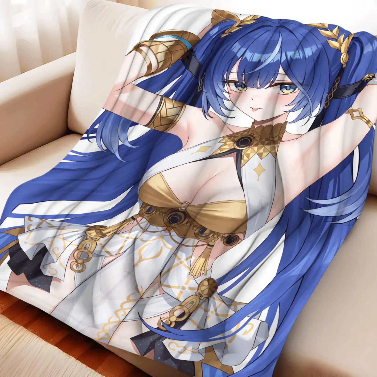 

Wuthering Waves Blanket Decorative Sofa Blanket Soft Furry Blanket for Bed Home Textile