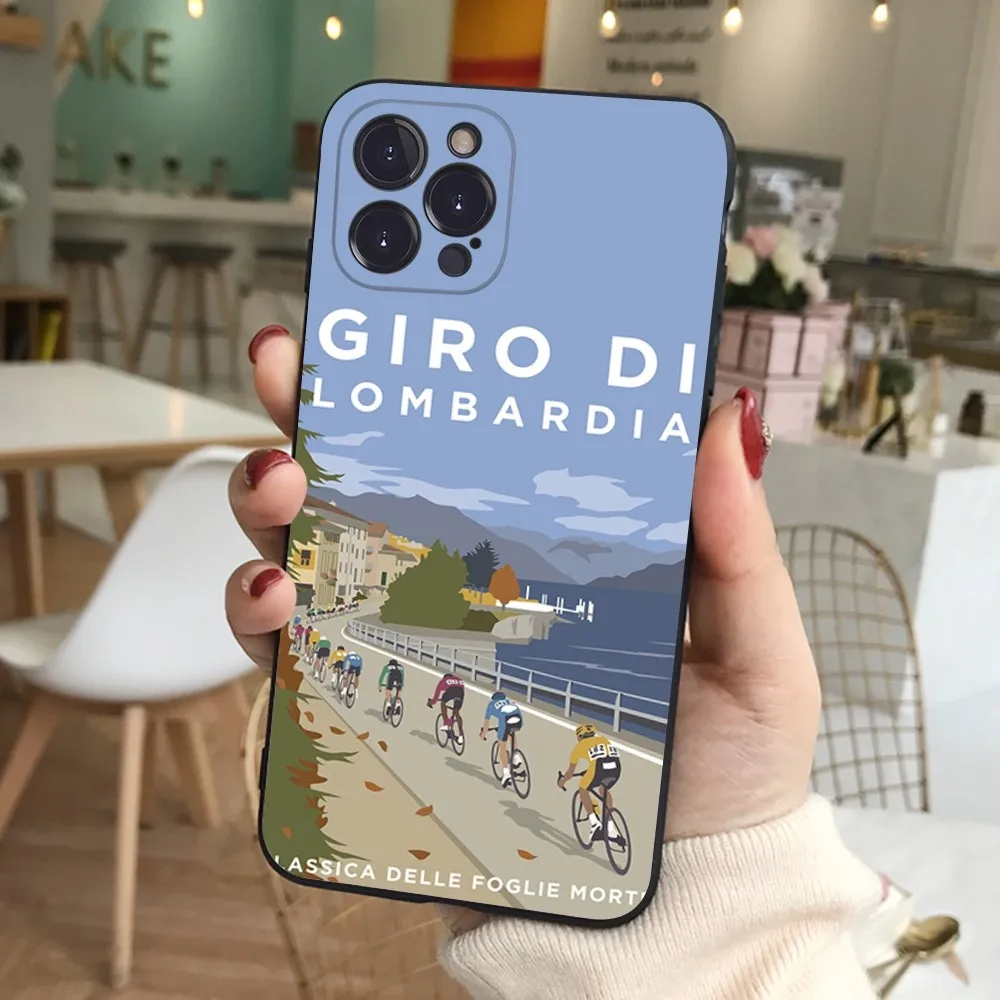 Bicycle Bike Sport Phone Case For iPhone 15 14 11 12 13 Mini Pro XS Max Cover 6 7 8 Plus X XR SE 2020 Funda Shell