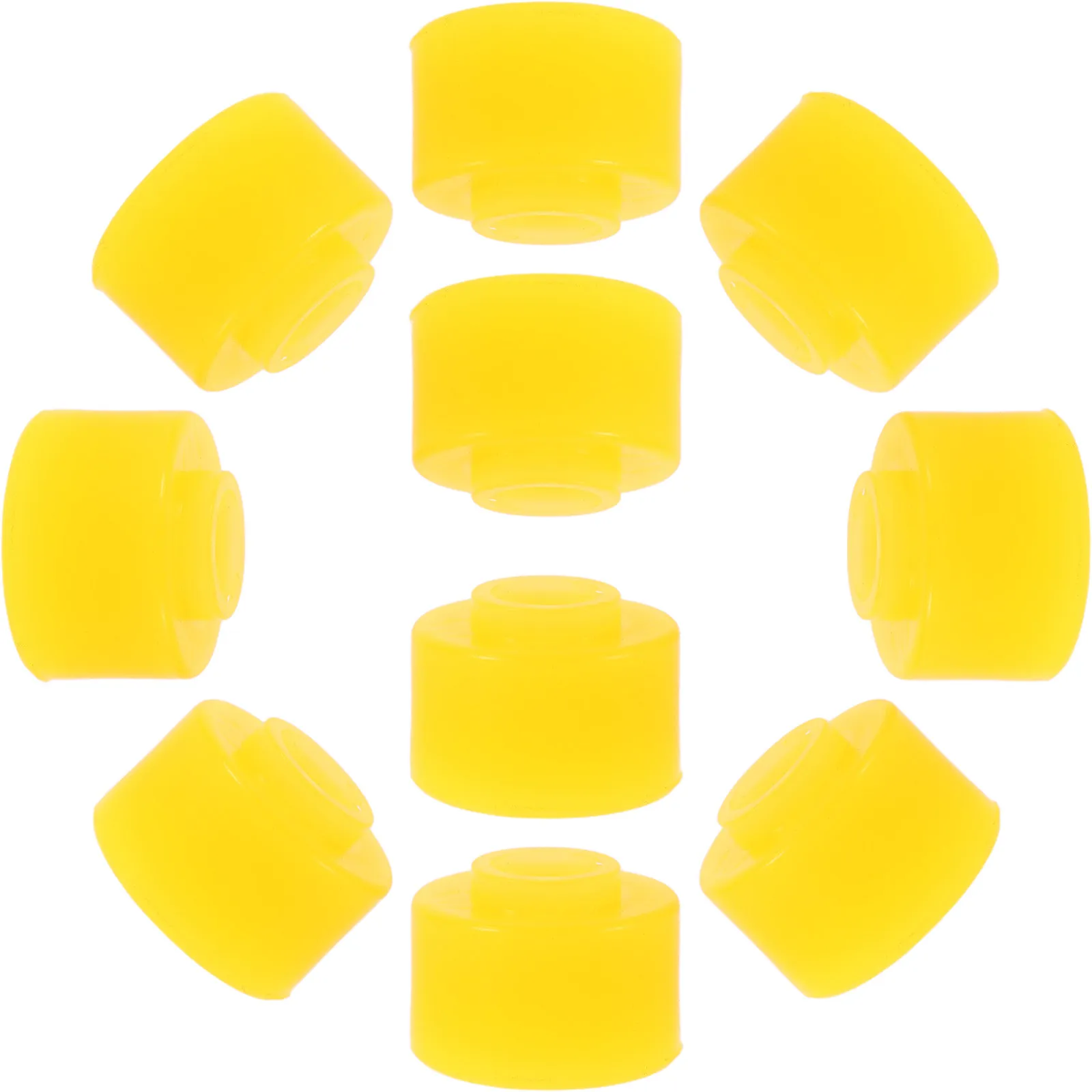 

10 шт. резиновых бамперных блоков для дверей прицепов, амортизирующие, предотвращающие столкновения, с высокой видимостью, защитные накладки для грузовиков, защита бампера