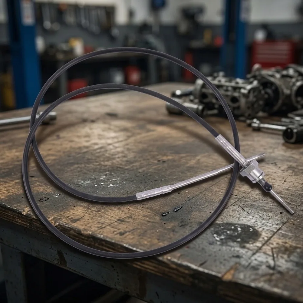 Outdoor Machine Cable 5 Inch Steering Cable Weatherproof Design Quick Installation 5 Inch Steering Cable For Electric Machines
