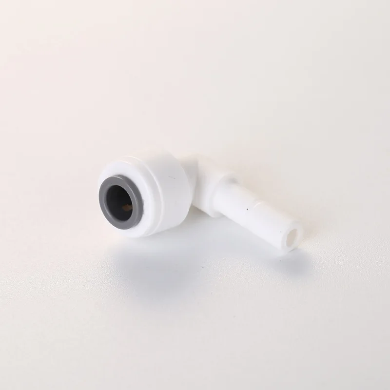 Fit 1/4'' 3/8'' 6.35/9.5 OD Tube 90 Degree Elbow POM Quick Fitting Connector For Aquarium RO Water Filter Reverse Osmosis System