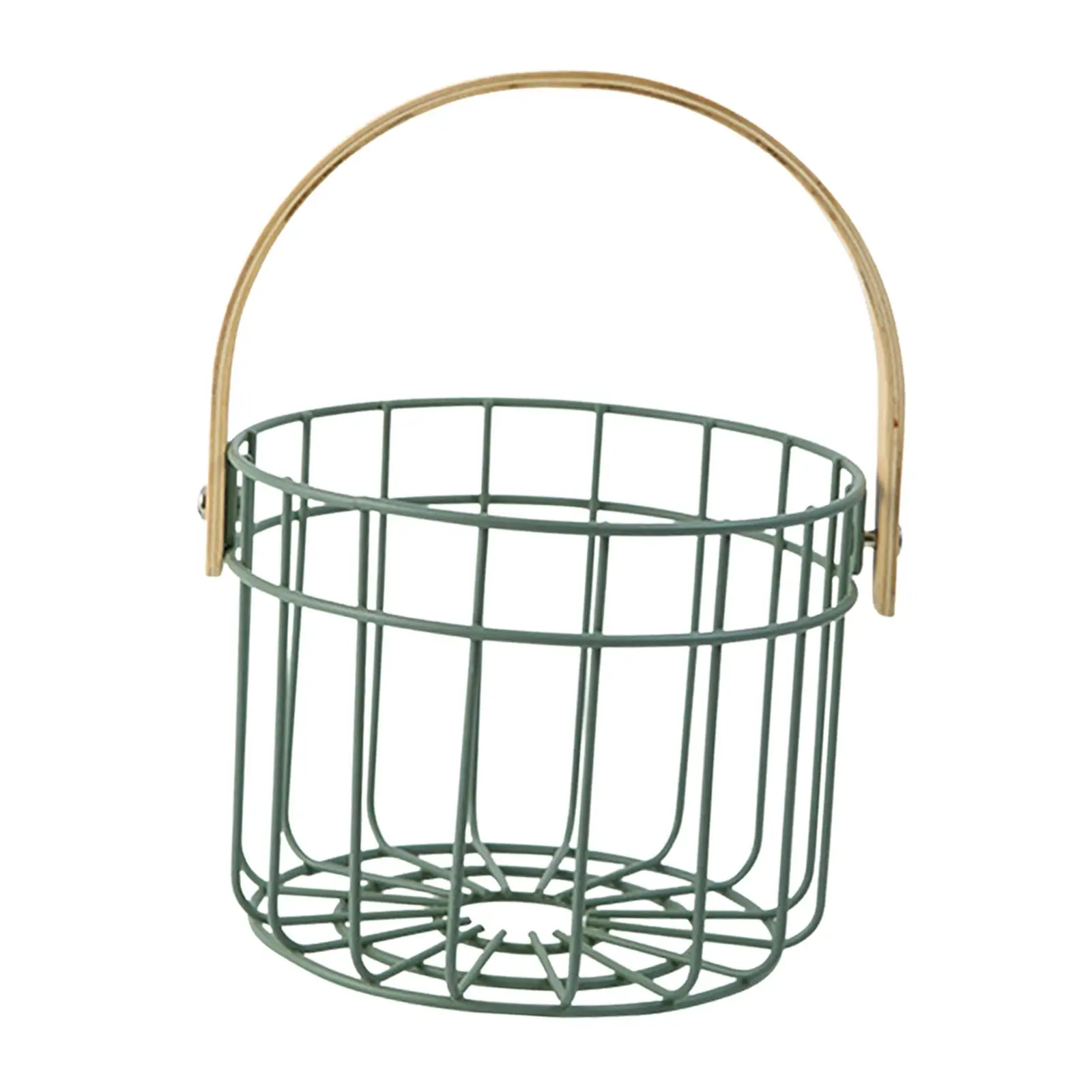 Chicken Wire Egg Basket Storage,Metal Organizer Container Egg Holder,Egg Storage Basket,Fruit Basket for Home Farmhouse