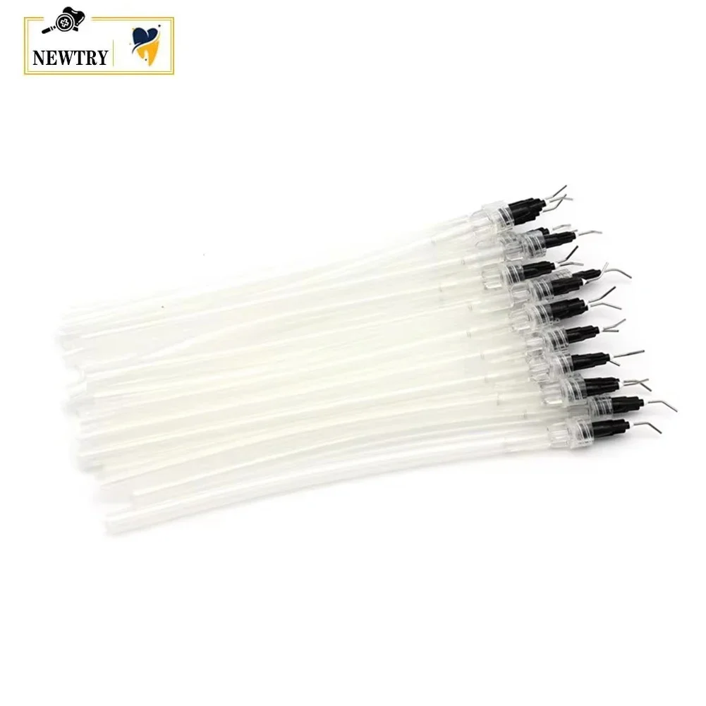 

Wholesale Disposable Dental Saliva Ejector Aspirator Suction Pre-Bent Tube Irrigation Syring Needle Rinse Tips Flexible Bendable