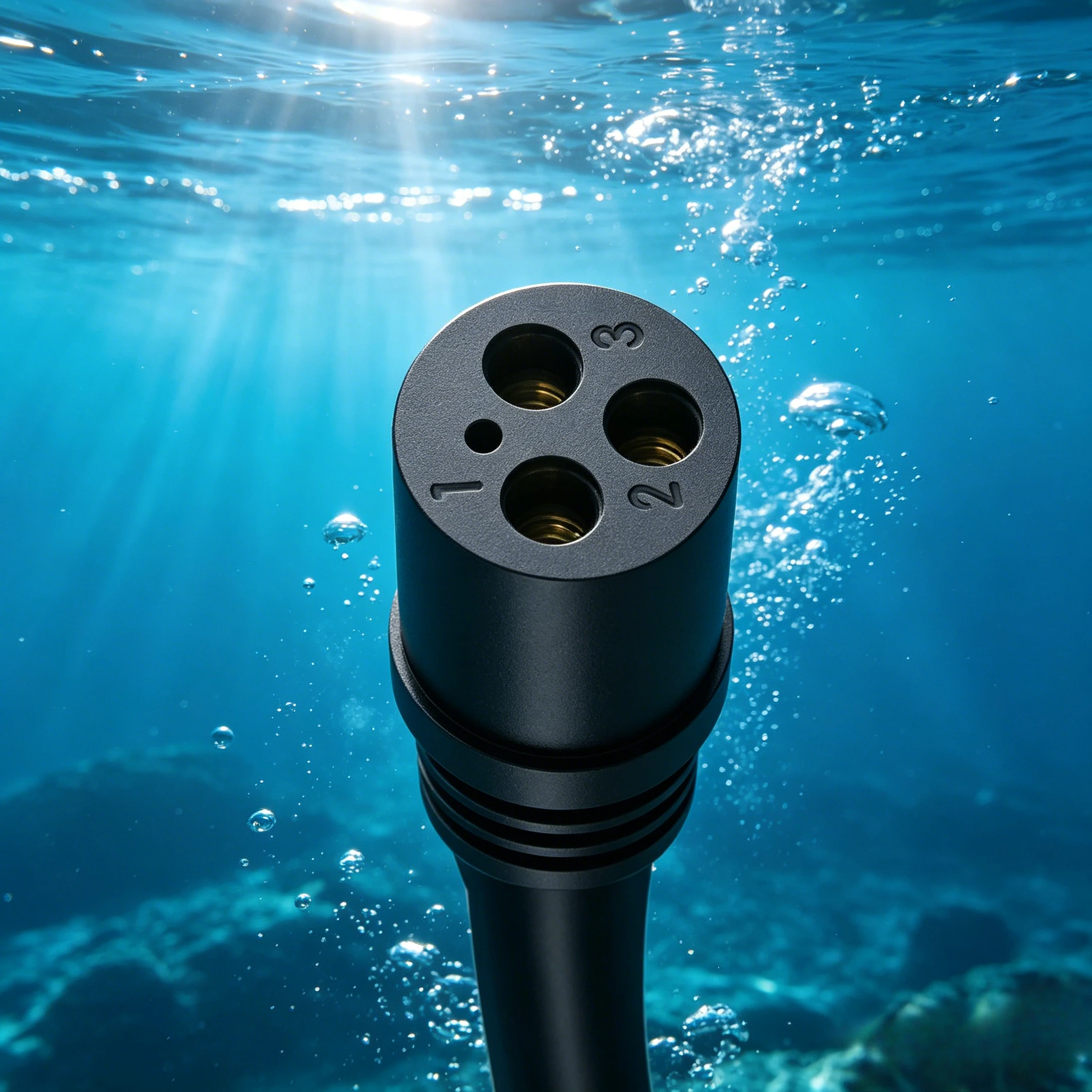 

2026 New Model MCIL3F 3 Pin Inline Cable Connectors Plug Underwater Electric Connector Deepsea Underwater Inline Cable Plug