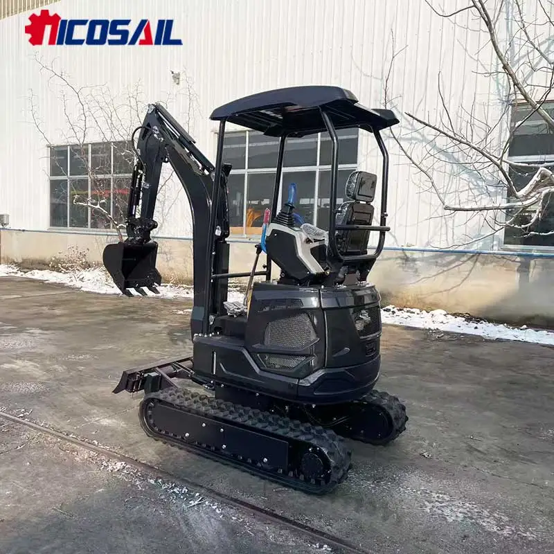 Mini Crawler Excavator High Performance EPA Compliant for Farm Construction Landscaping Compact Excavator Machine