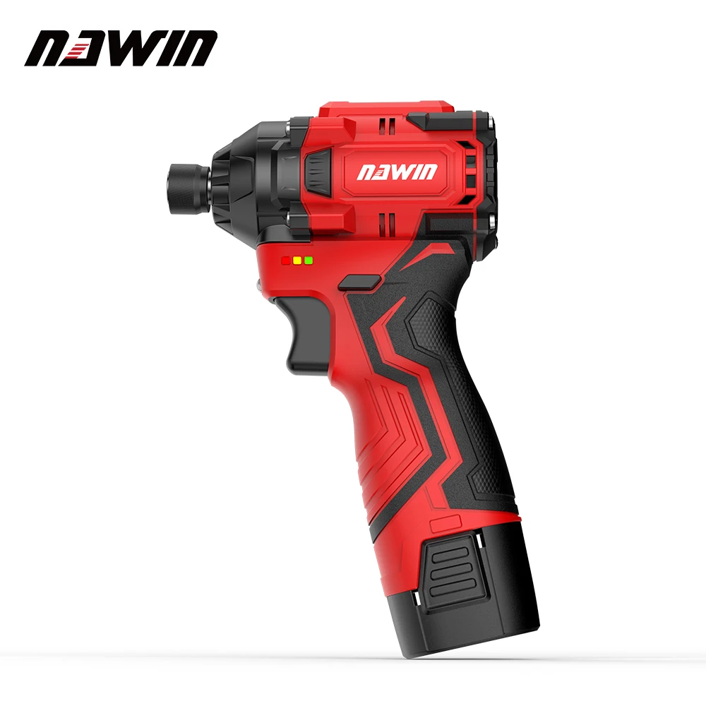 NAWIN 140N high torque impact drill 16.8V lithium battery handheld rechargeable screwdriver