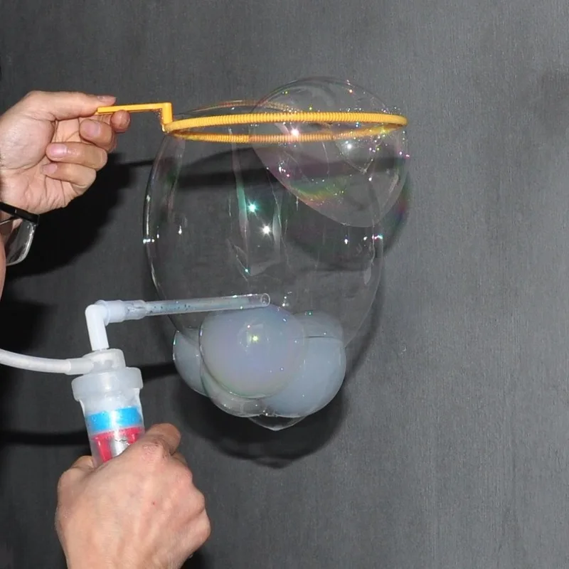 Magical Dry Ice Fog Bubble Show Props for Stage Performance Party Magician Magic Tricks Illusions Gimmick Magia Street Funny