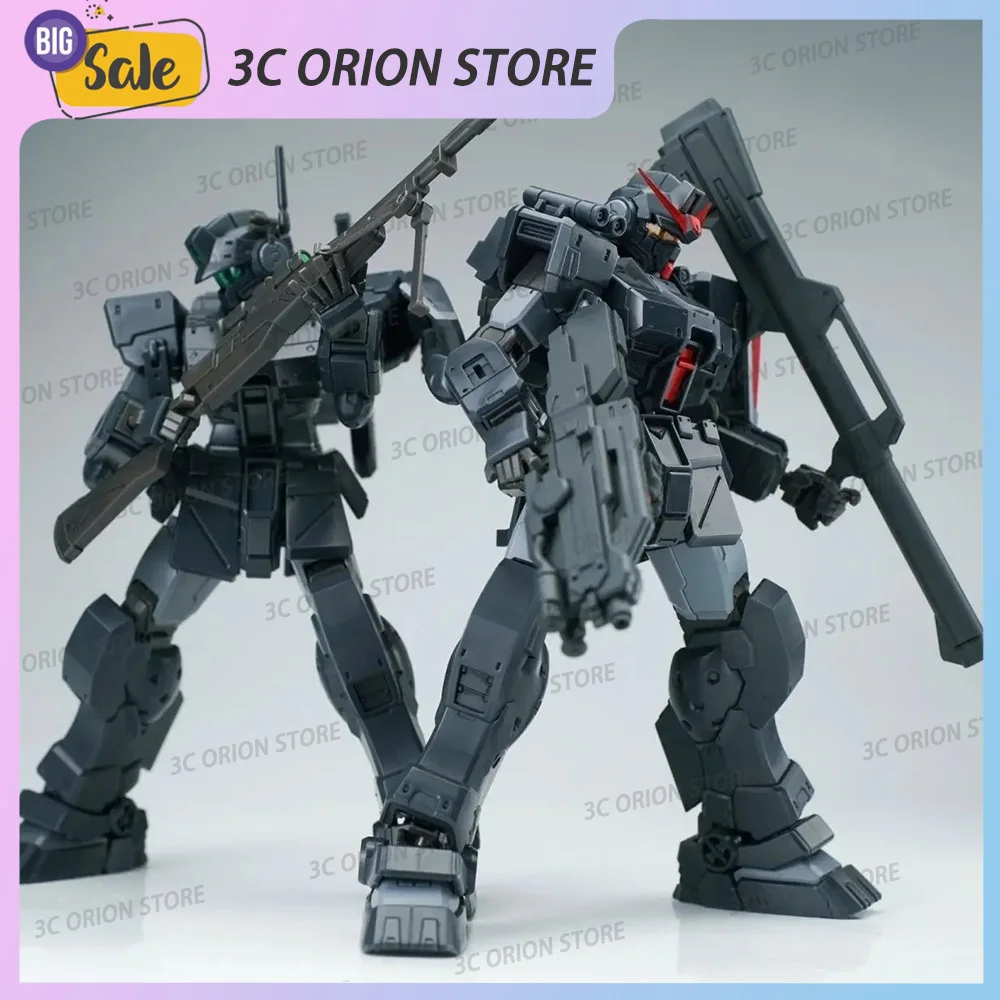 AK HG 1/144 GM Spartan Midnight Color Spartan Jim Water Patch Assembly Model Joint Mobile Mech Warrior Robot Plastic Toys Gifts