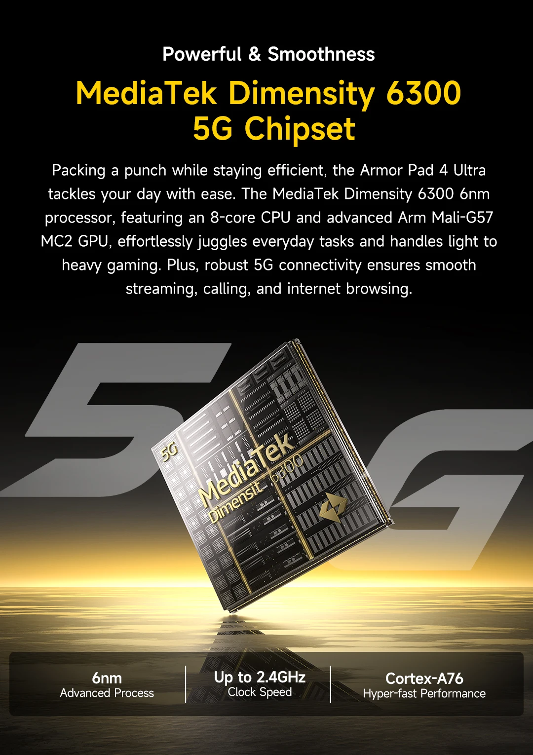 Ulefone Armor Pad 4 Ultra 5G Rugged Tablet Thermal Imaging 10.36' 2K Up to 16GB RAM 256GB ROM 11800 mAh Battery Android Global