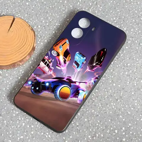 Game R-Rocket League Phone Case For Poco M7 M6 M5 S M4 F7 Ultra F6 F5 X7 X6 X5 X4 GT Pro Black Soft Shell