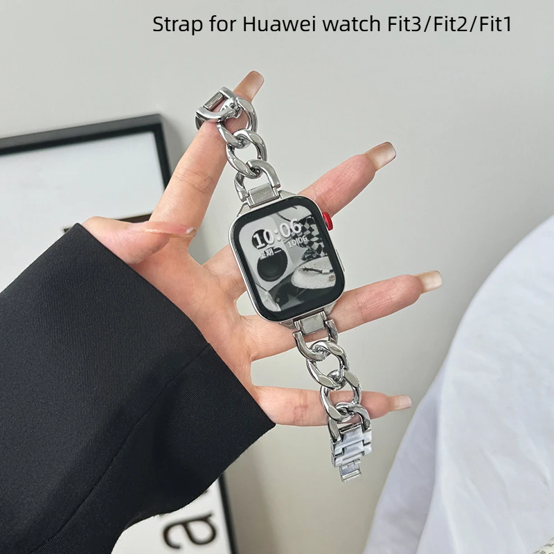 

Metal strap for Huawei watch Fit3 Sport Correa Bracelet Watchband For Huawei watch Fit2/Fit1 SmartWatch Accessories