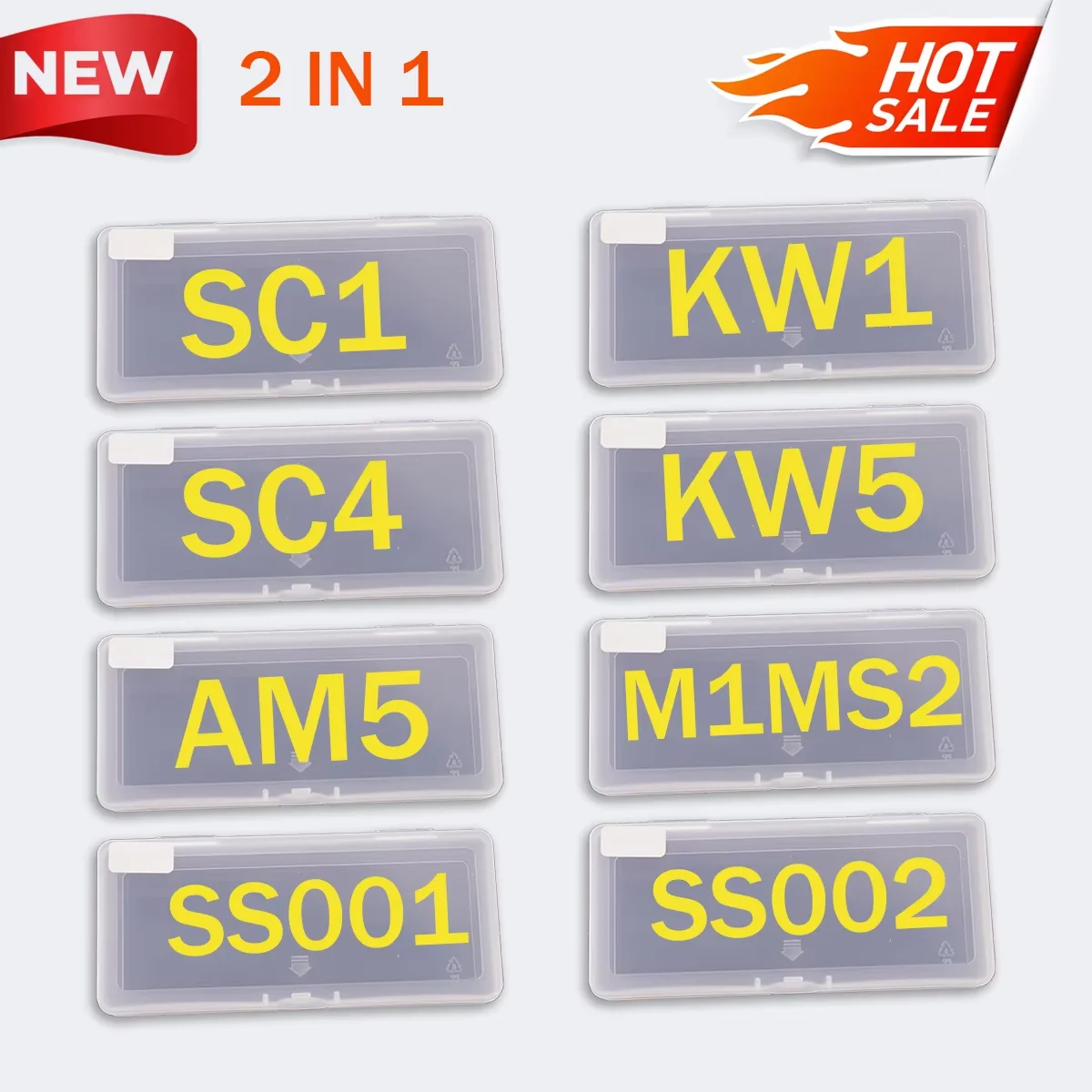 2025 NEUE 2-in-1 SC1 KW1 SC4 KW5 AM5 M1MS2 SS001 SS002 R52 R52L VERRIEGELUNGSWERKZEUGE