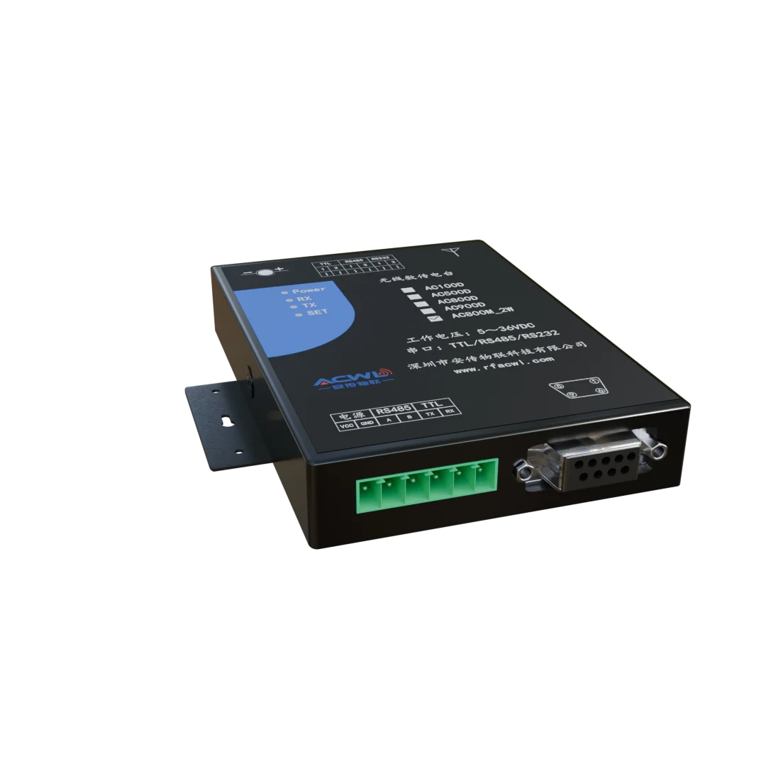 100mW Industrial Grade LoRa Data Transceiver AC800MD for Smart Metering Oil Field Mining & Meteorological Monitoring Application