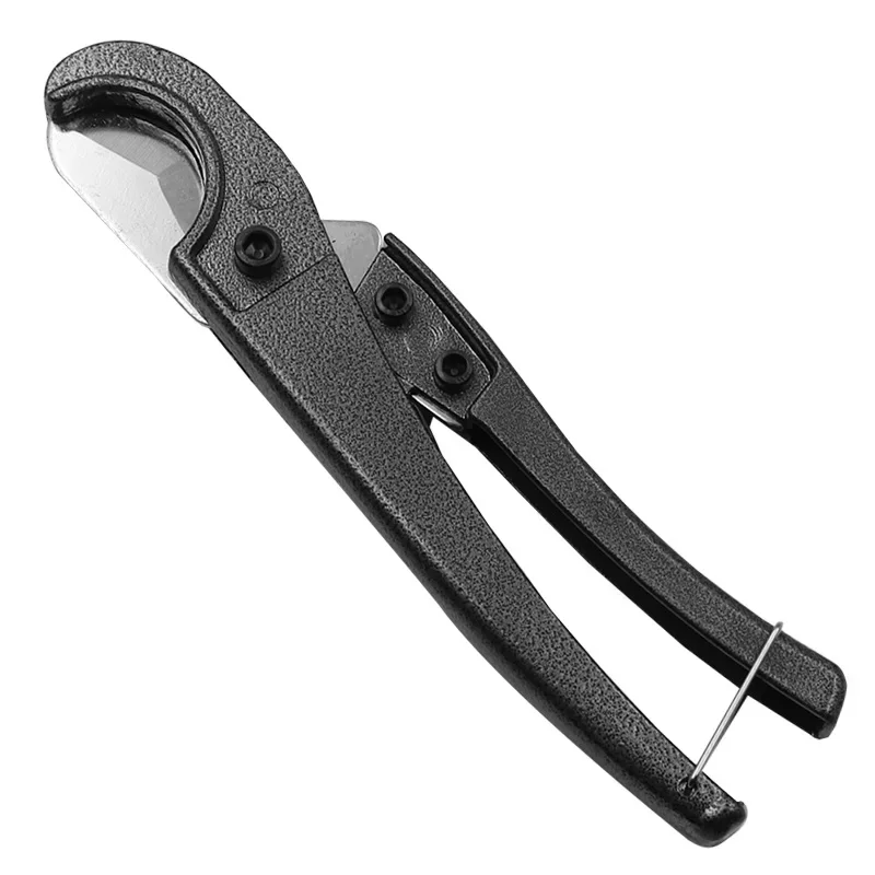 Pipe Cutter Ratchet Cuts Plastic Tube Pipe Shear Scissors PU/PP/PE/PPR Hose PVC CPVC PEX 1-1/4inch 32mm Cutting Hand Tools