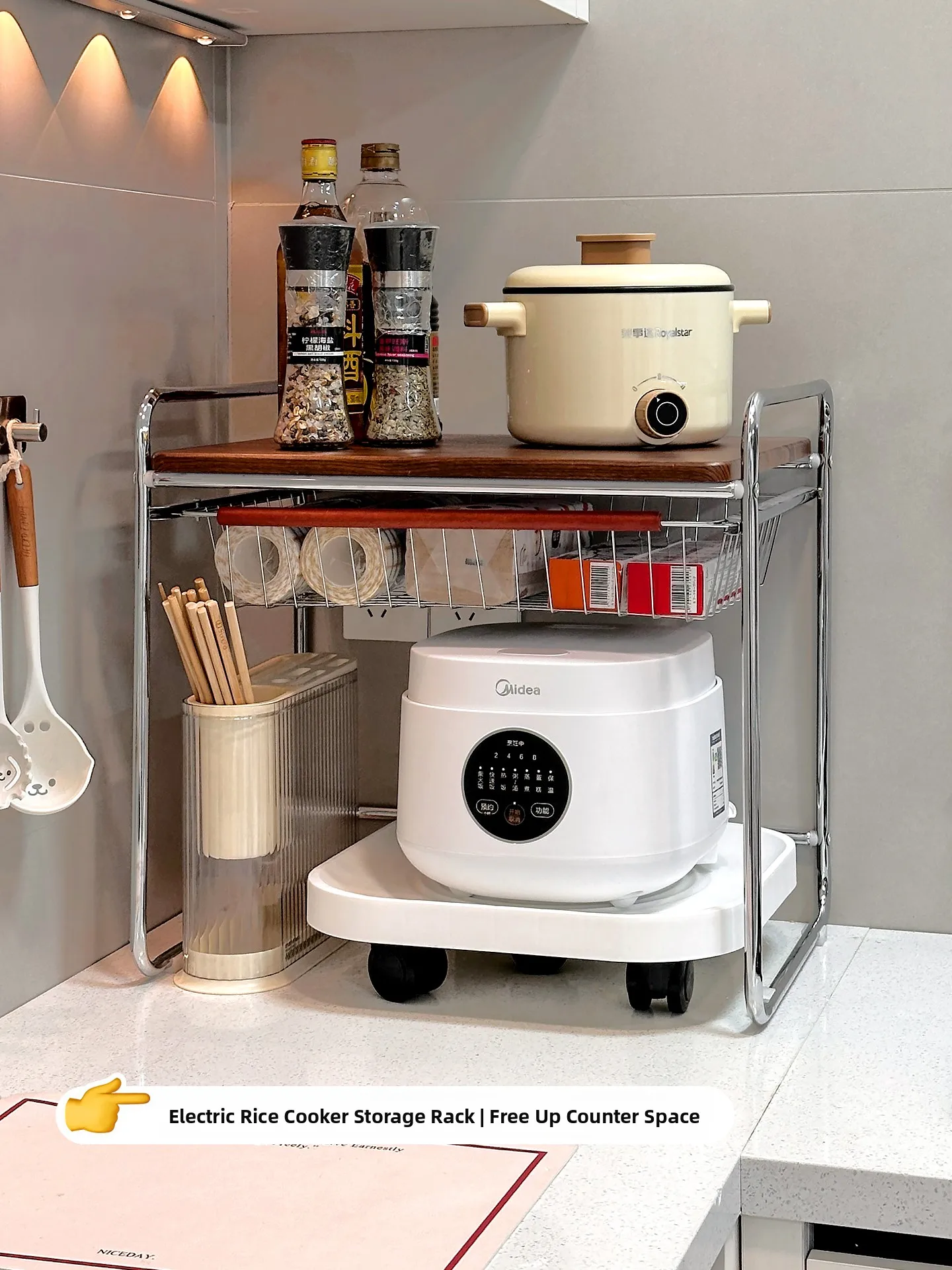 carrello-multiuso-da-cucina-con-base-mobile-per-cuociriso-salvaspazio-e-portatile-per-uso-domestico