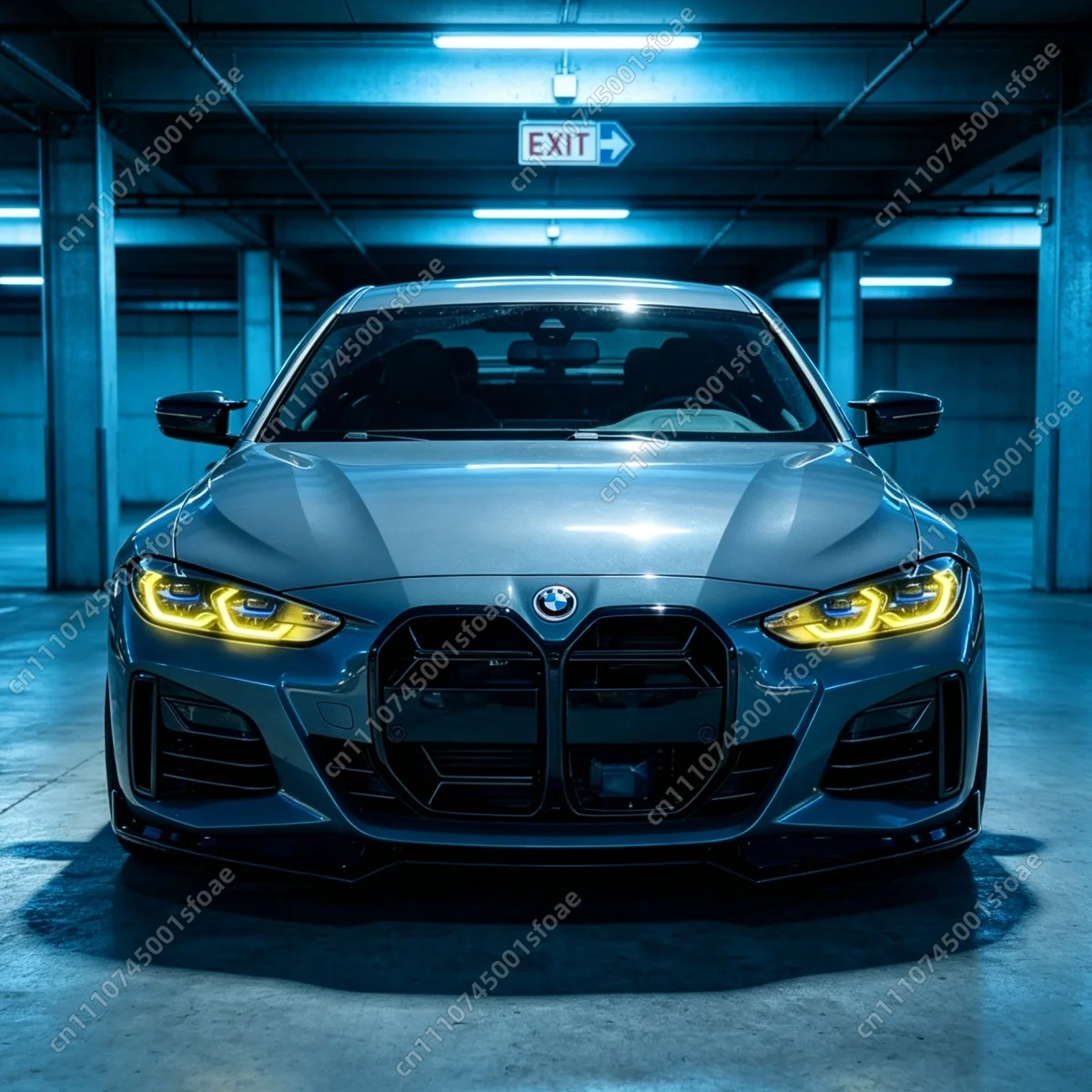 For BMW G24 G26 M Sport Front Bumper Splitter M Performance 430i 430d I4 I4 M60 Gran Coupe 2021 2022 2023 2024 2025 Lip Bodykit