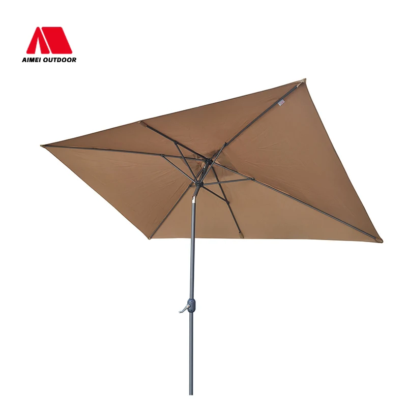 

2025 New 10x6.5 Beach Large Outdoor Central Column Garden Sunshade and Rainproof Patio Umbrella