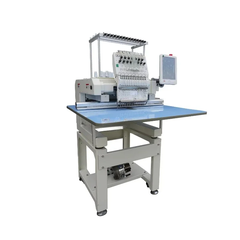 high speed computerized single head cap t-shirt computer embroidery machine