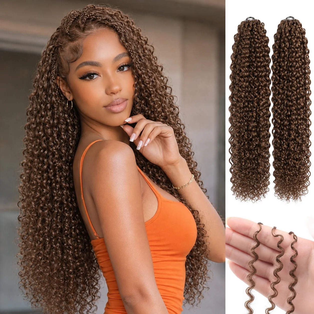 15A Önceden Döngülenmiş Mucize - Crochet Braiding Hair incelemesi ve fiyatı