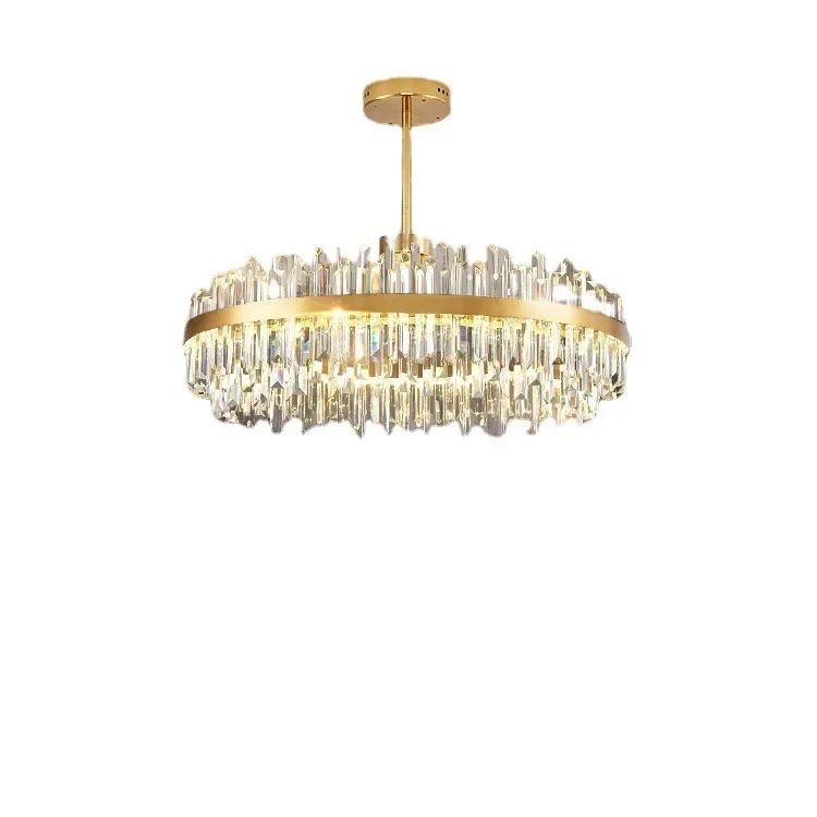 

Postmodern crystal chandelier American simple atmosphere restaurant dining room bedroom network