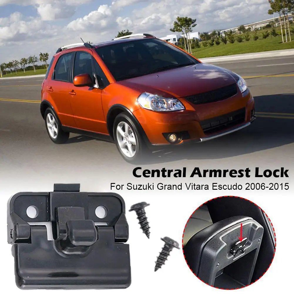 Console Center Armrest Lock Plate Clip Buckle For Grand Vitara Escudo 2006-2015 7594165j00 S4f9