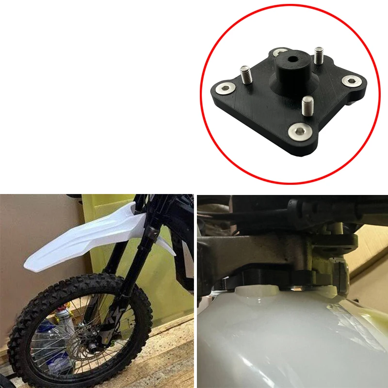 1PC For Surron Ultra Bee Front Fender to Light Bee X 3C Adapter 3D Printed Mudguard Conversion Mount Motorcycle DIY Modification