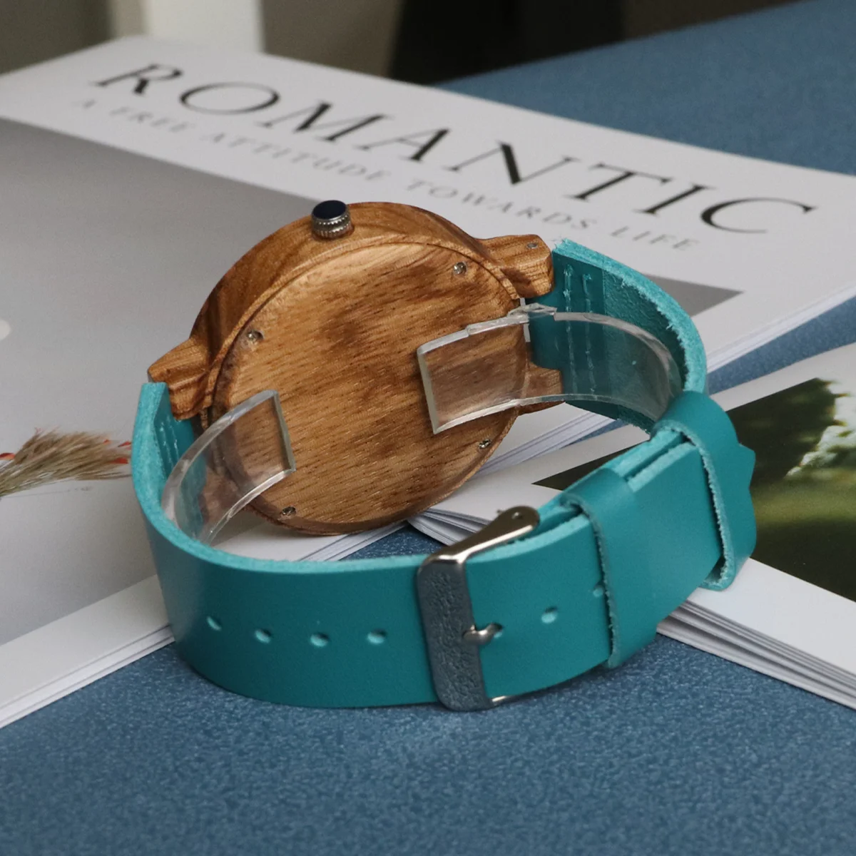 Reloj de pulsera para mujer, reloj masculino, relojes de cuarzo, relojes de pulsera de madera para hombre, soporte personalizado, venta al por mayor, triangulación de envíos