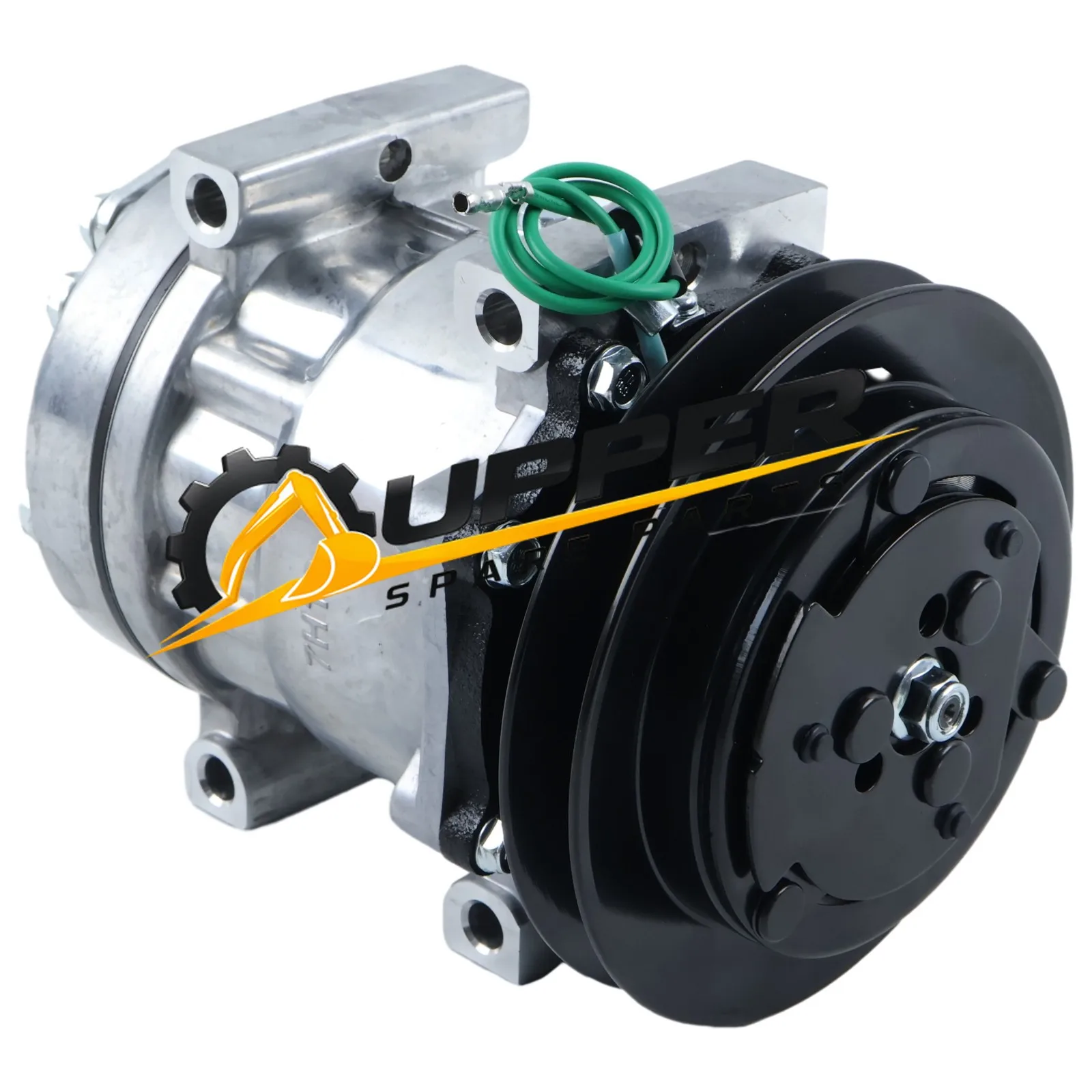 SD7H13 A/C Compressor KHR3197 For Kobelco SK200LC SK210LC Link-Belt 130LX 330LX