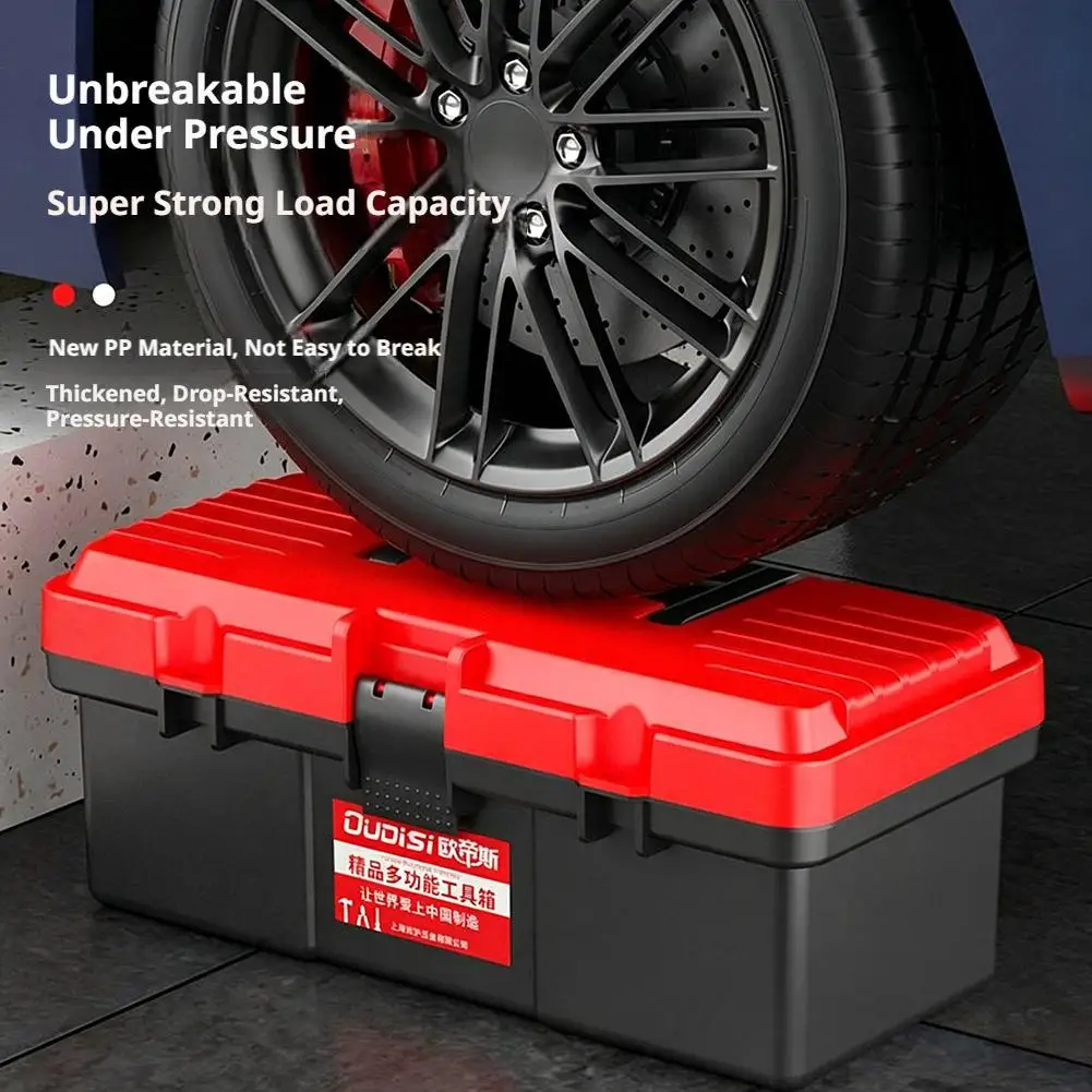 Thickened Tool Stackable Case Portable Heavy Duty Steel Tool Box Hardware Tool Storage Organizer Tool Storage Box