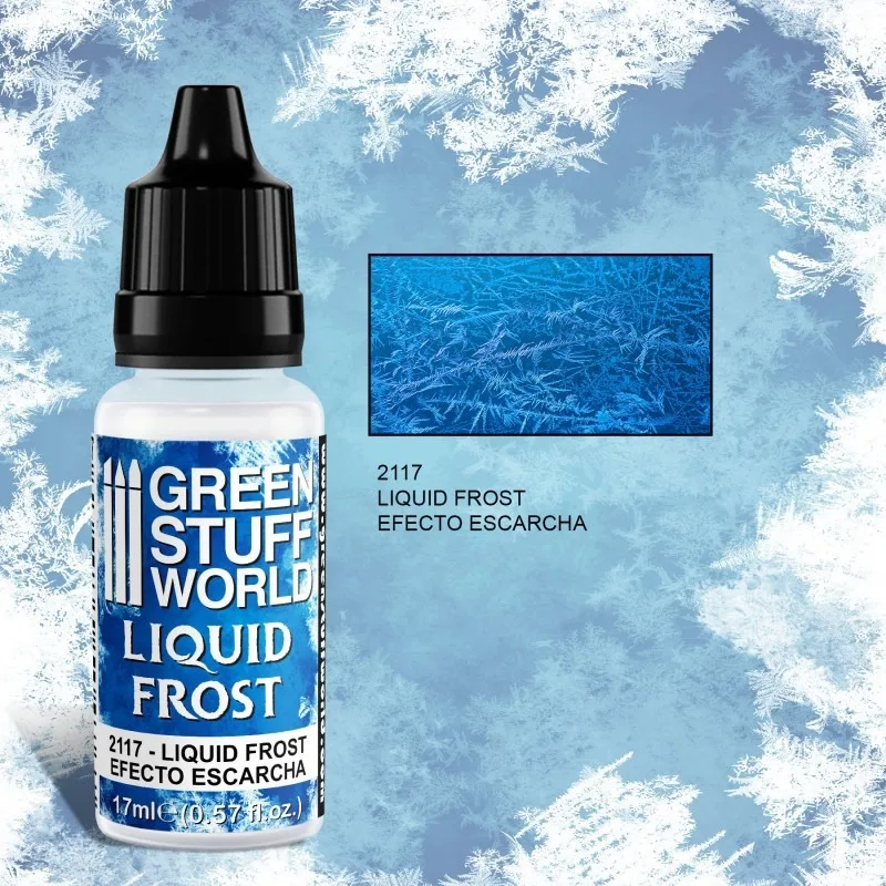 Green Stuff World Liquid Frost 17ml GSW Special Effect Pigment Imitate Ice Flower Crystallization Diorama Model Scene Making