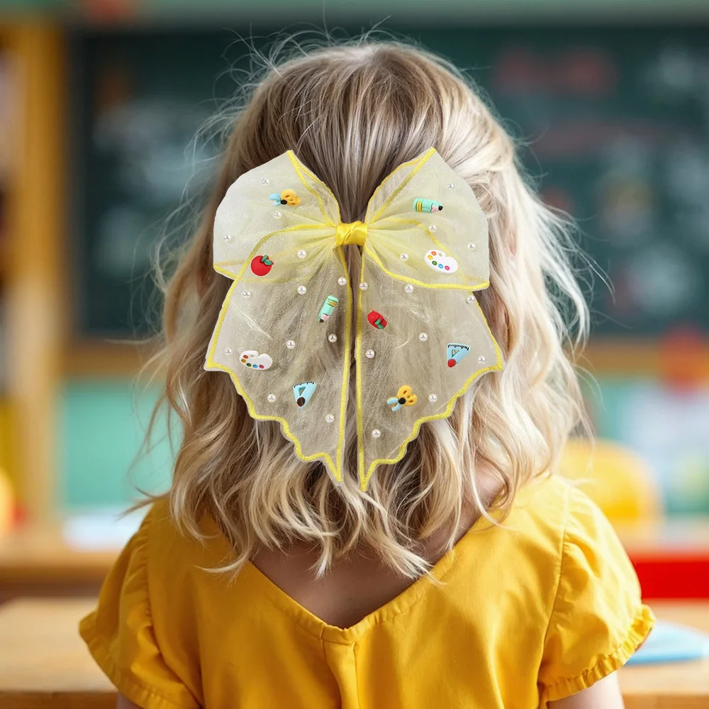 20-pinces-a-cheveux-en-perles-avec-nœuds-pour-filles-avec-breloques-crayon-et-feutre-epingles-a-cheveux-a-longues-pampilles-accessoires-capillaires-pour-la-rentree-scolaire