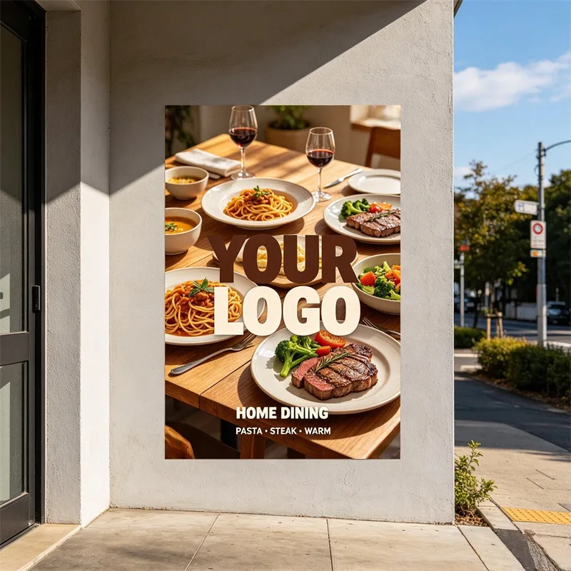 Any Size 100 cm Custom Stickers Suitable For Assisted Living Facility Shop Hotel School Gym Commercial Advertising Promotion