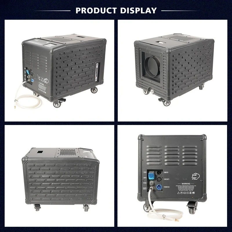 1500W Rainproof Low Lying Fog Machine DMX Water Base Smoke Machine for Stage Performance Event Show