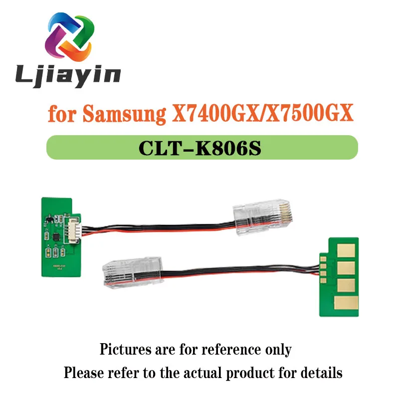 CLT-K806S CLT-C806S CLT-M806S CLT-Y806S DOM EUR EXP MEA Toner Chip for Samsung  X7600GX X7500LX X7500GX X7400GX X7400LX