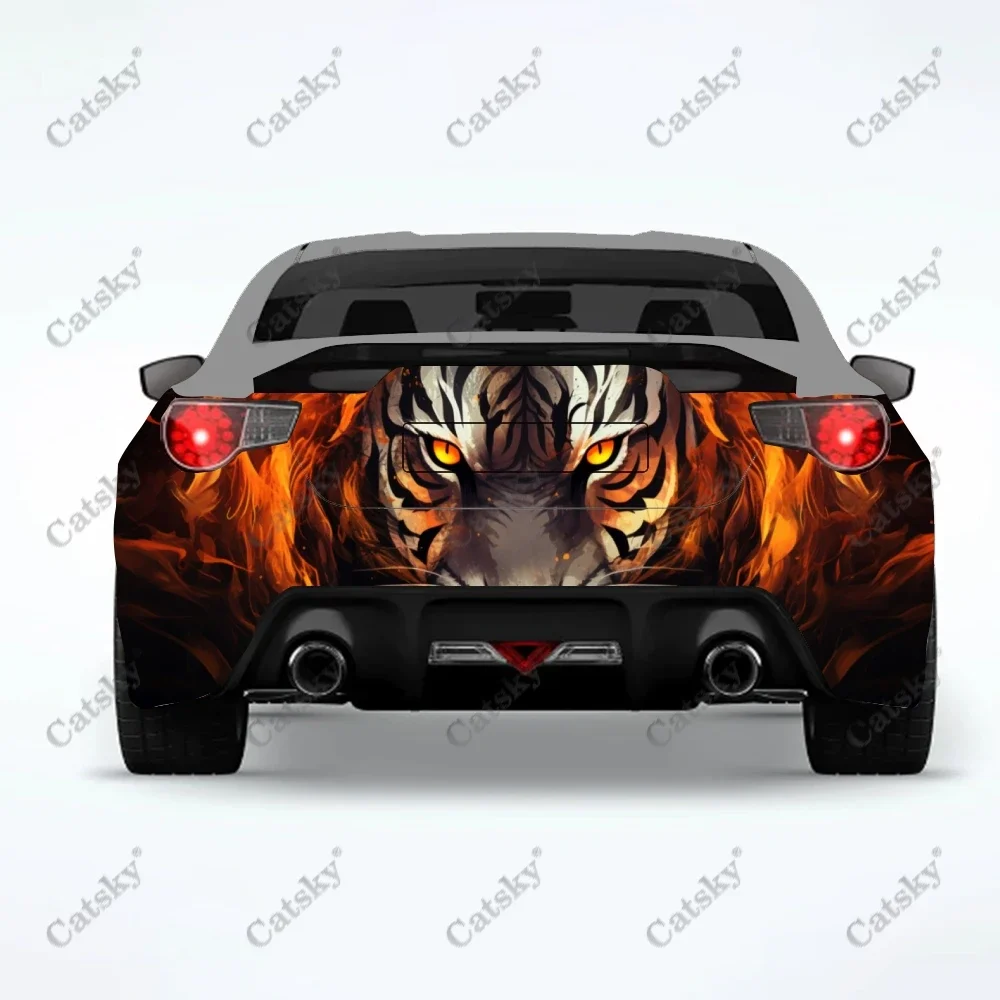 ferocious tiger Car sticker rear auto package graphic appearance pain car custom decorative pattern accessories decal sticker