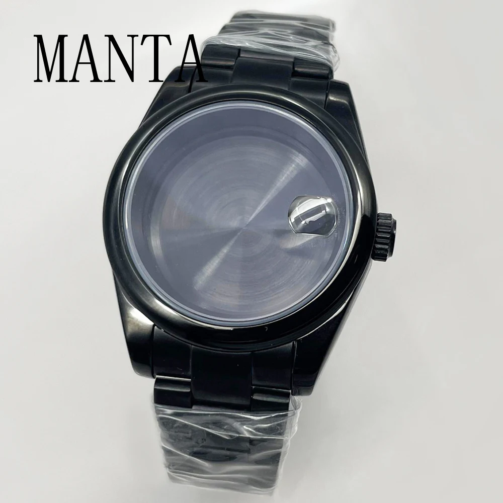 MANTA 36 мм/39 мм корпус для часов из сапфирового стекла подходит для Miyota8205/8215/821A ETA2836/2824 Mingzhu2813/3804 NH35Movement