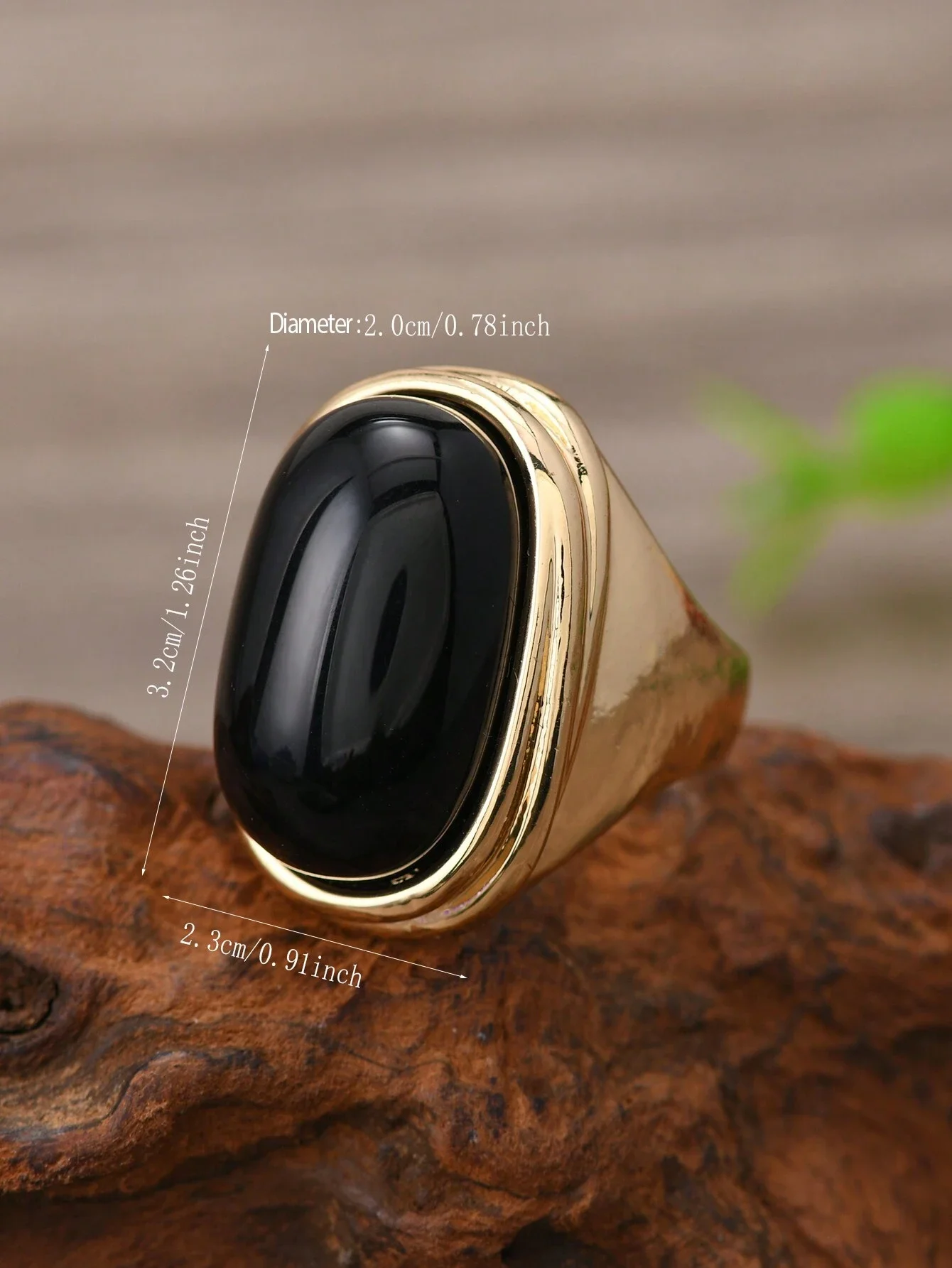 Vintage Faux Gemstone Ring, Women's Holiday Jewelry