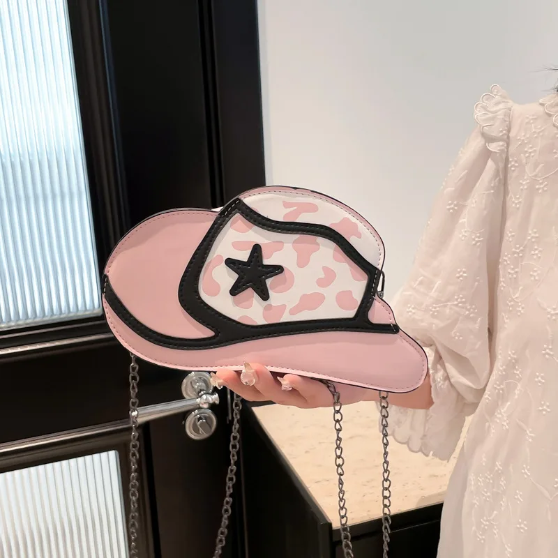 bolsa-de-ombro-feminina-em-formato-de-bone-bolsa-engracada-para-meninas-bolsa-crossbody-com-corrente-de-verao-bolsa-da-sorte
