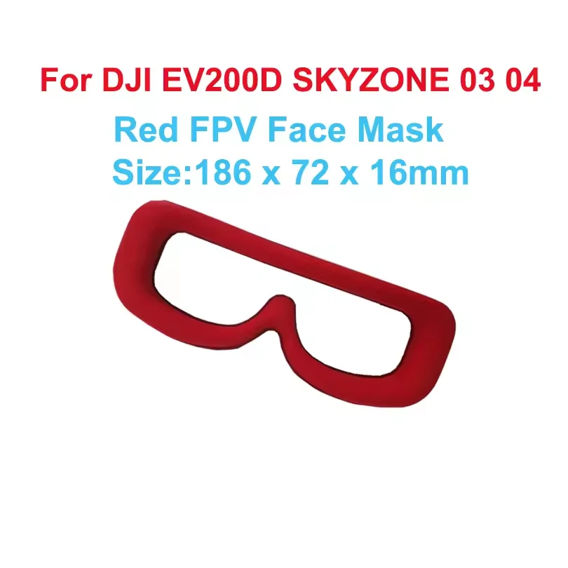 Für EV200D Für Fatshark HD2 HD3 HDO FS-HVD FPV Brille Panel Magie Schwamm Augen Maske Pad Frontplatte Lycra Stoff Schwamm dichtung