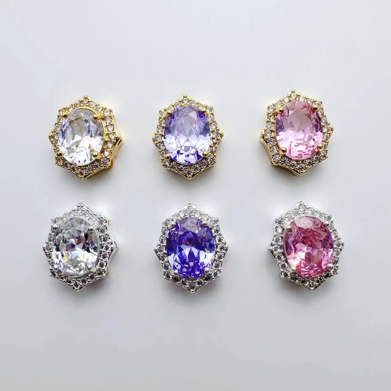 

5 шт., медные инкрустированные цирконом, геометрические многофункциональные ювелирные бусины-разделители, браслет «сделай сам», ожерелье, аксессуары, материалы для бисера с кристаллами