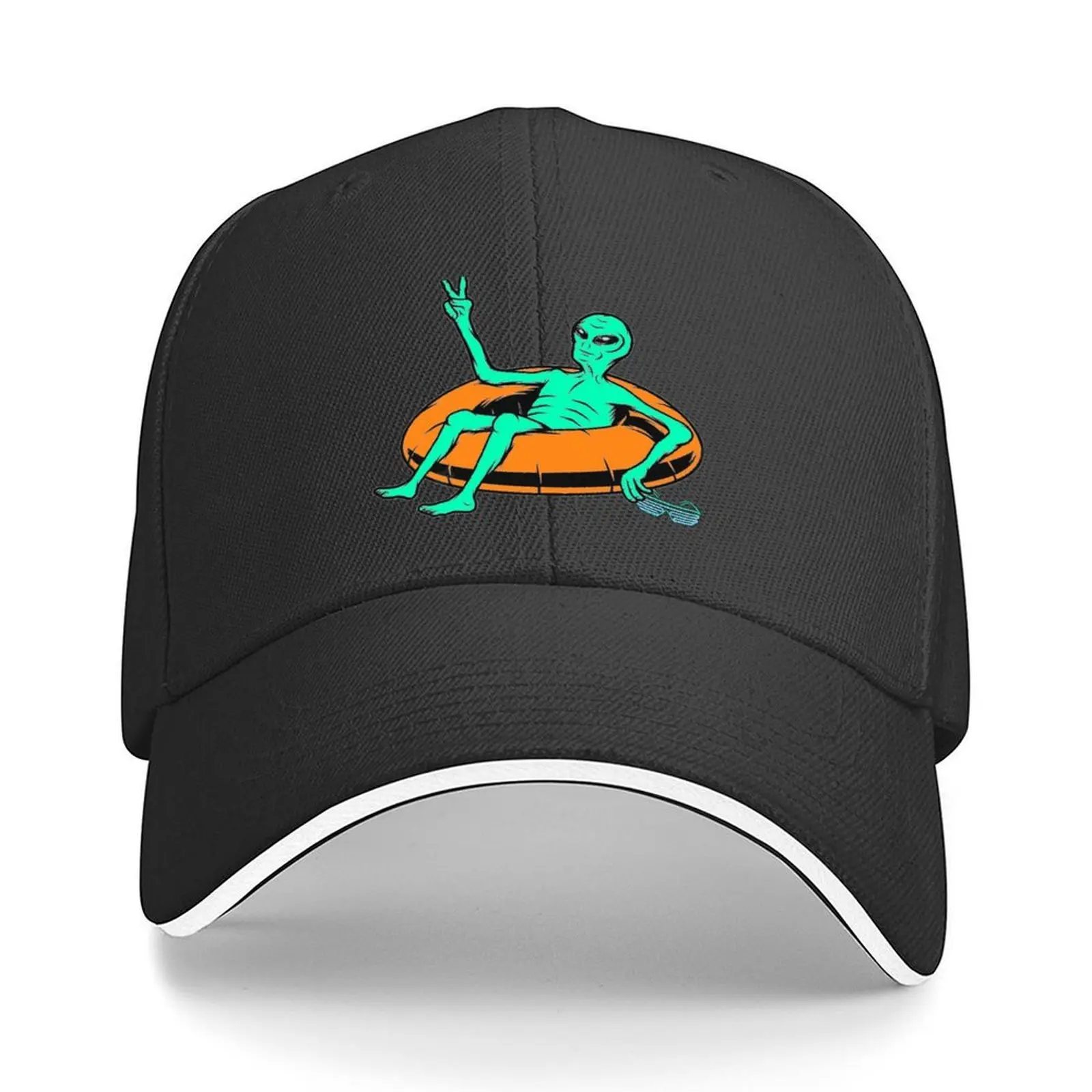

Bumpy Ride Zeds Dead Cool Alien Innertube Design Baseball Cap Sunhat men's big size hat custom Hat Men Golf Wear Women's