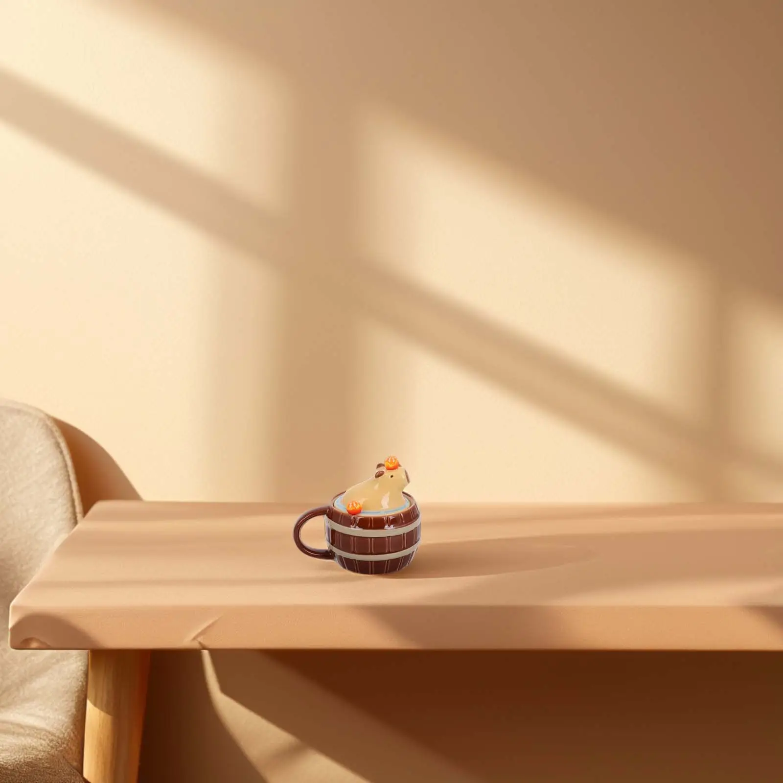 

Милая керамическая кружка с капибарой, большая емкость, креативный дизайн для кофе и чая, для дома и офиса, идеальный подарок для женщин и любителей капибар.