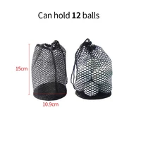 Golf Sports Mesh Net Bag Nylon Golf Tennis 12/25/50 Ball Carrying Drawstring Pouch 1pcs Golf Bags Golf Accessories 4
