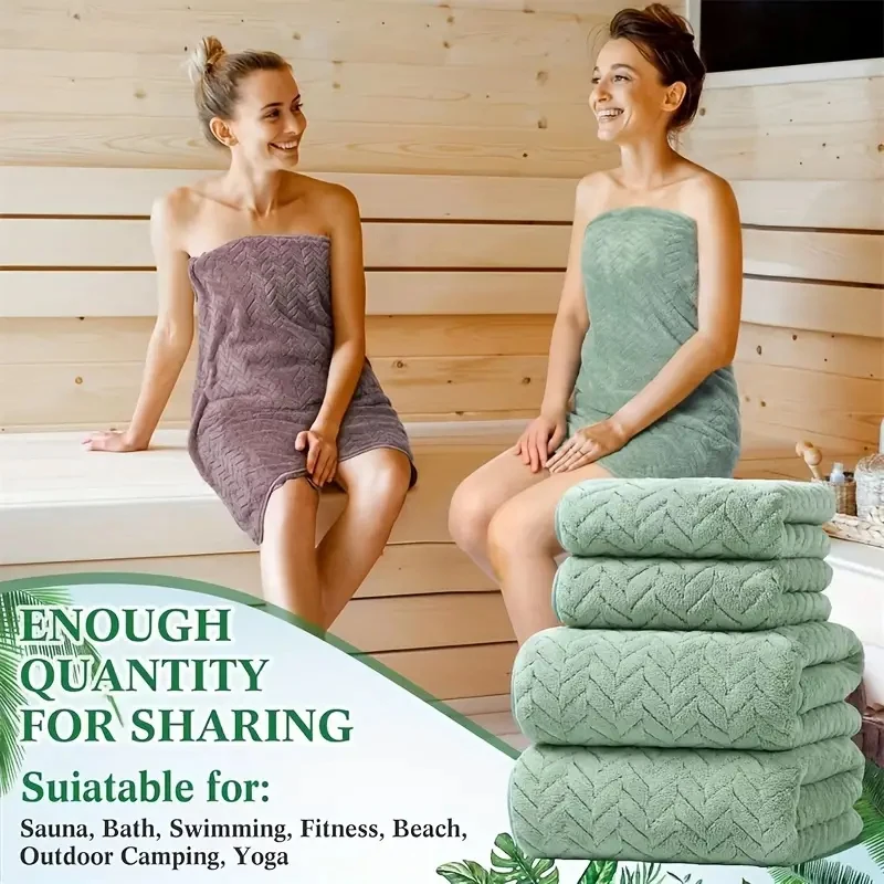 Weiche Saugfähige Handtuchsets Für Badezimmer Dusche Hotel_voghion.com