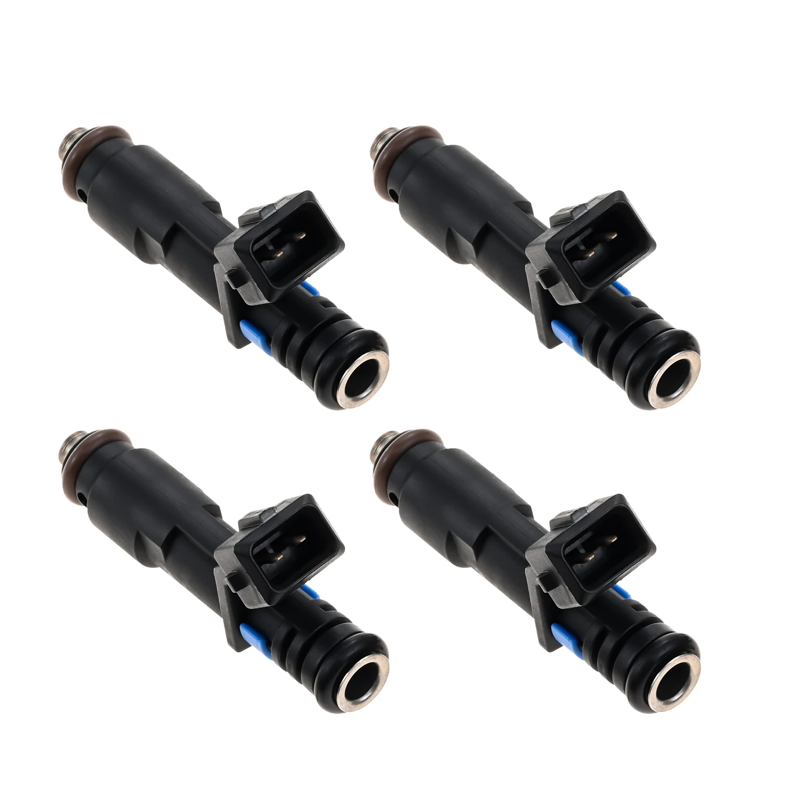 

4pcs 25186566 Fuel Injector Replaces 96800843 24101262 23899720 Fit for Chevrolet Sail 1.2 Aveo 1.2 Spark 1.0 1.2 1.4 2010-2015