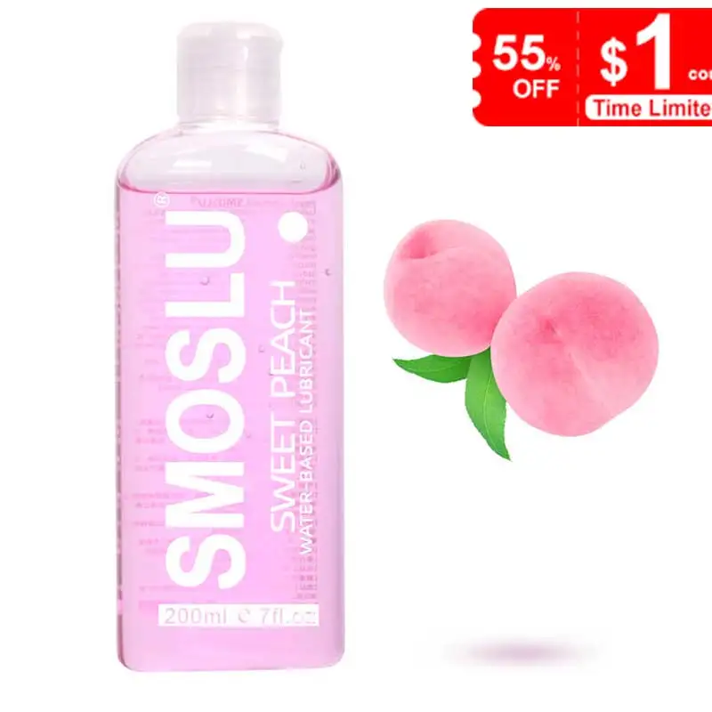 SMOSLU Fruity PeachSex Anal Lubricant Lntimate Lubricant for Session 18+ Sex Goods for Adults Water-based Lubricants Sex Shop