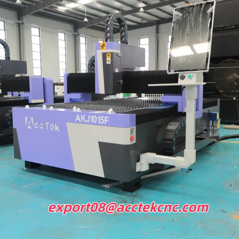 Powerful Laser 1500W 2000W Optional Fiber Laser Cutter Automatic For Industrial Steel Iron Aluminum Sheet Metal Fabrication