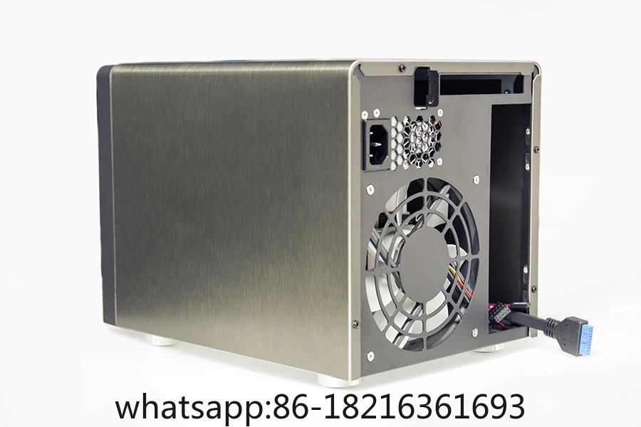 

NSC-410 U-NAS DIY 4-дисковый NAS-корпус поддерживает карту расширения PCIE SAS 4-диск.