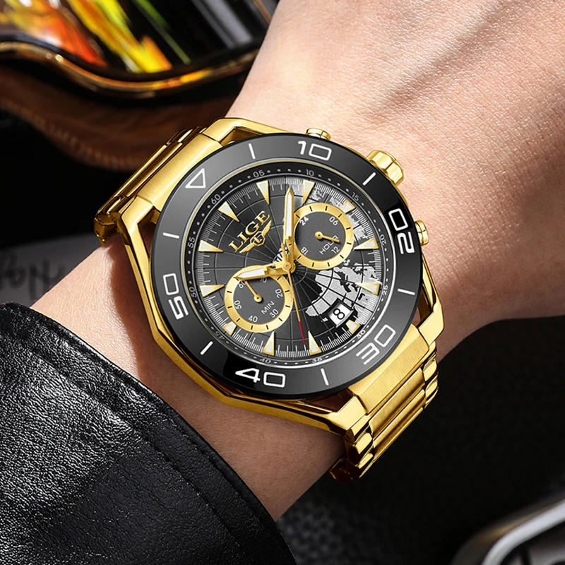 Men's Fashion Automatic Waterproof Quartz Watch