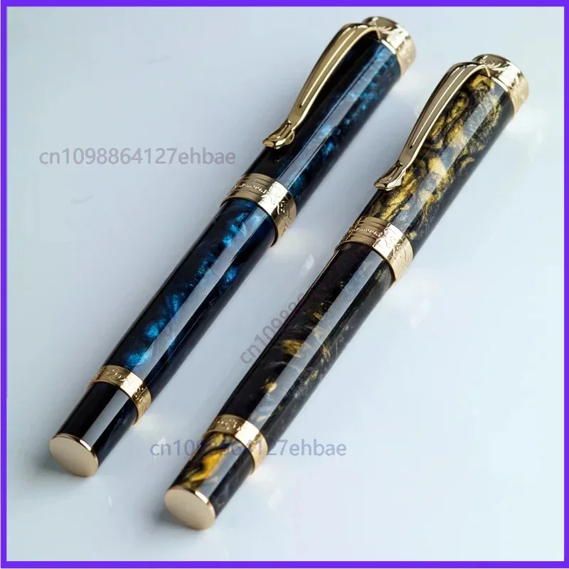 For Tangmoon d6 Fountain Pen with Magnetic Cap Premium Resin Calligraphy Pen EF Nib for Writing Supplies Practice Office Gifts
